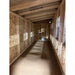 Interior view of the OverEZ Jumbo Chicken Coop with roosting space.