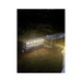 Nighttime customer setup with two Large Chicken Coops placed together and added run lighting