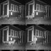 Night camera collage showing predators outside an OverEZ Large Chicken Coop.
