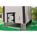 White OverEZ Medium Wire Chicken Coop Panels shown from the rear.