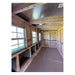 Interior nesting boxes and roost area inside the OverEZ XL Chicken Coop.
