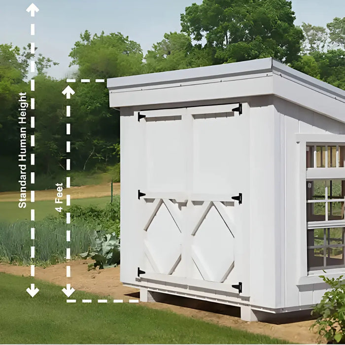 Little Cottage Company - Petite Greenhouse Kit - Height