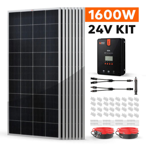 Rich Solar - 1600 Watt Solar Kit - Kit Solar Panel
