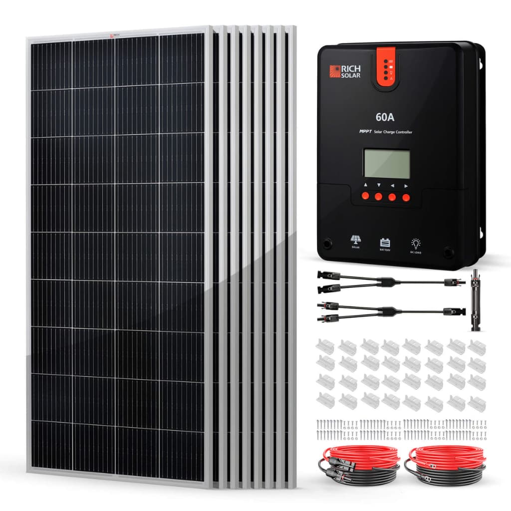 1600 Watt Solar Panel Kit with 60A MPPT | Rich Solar
