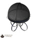 Master Flame Round Fire Pit Bowl with Ring Base and Grate with Carbon Steel Pivot Screen