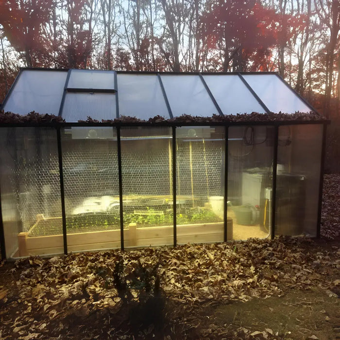 Riverstone Industries - Mont Moheat Edition Black Greenhouse - in Fall Season