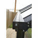 Riverstone Industries - Monticello Black Greenhouse - Gutter
