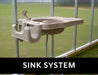 Riverstone Industries - Monticello Black Greenhouse Premium - Sink System