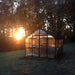 Riverstone Industries - 8x12 Mont Black Greenhouse Premium - Front