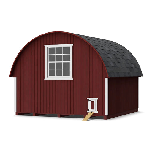 Little Cottage Company - Round Roof Chicken Coop Kit - Back