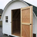 Little Cottage Company - Round Roof Chicken Coop Kit - Door Open