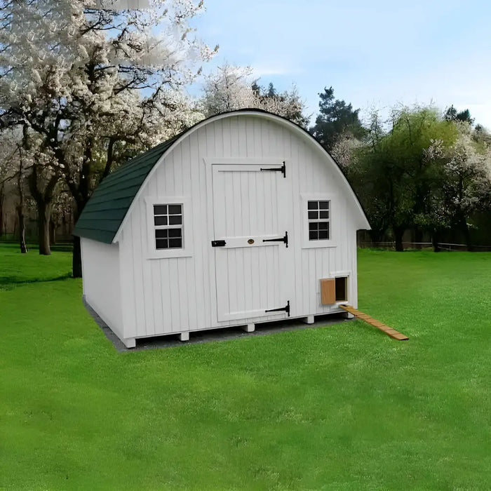 Little Cottage Company - Round Roof Chicken Coop Kit - Fully Assembled