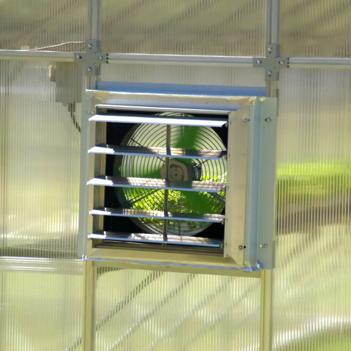 Riverstone Industries - Mont Moheat Edition Black Greenhouse - Vent Back