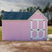 Little Cottage Company - Sara's Victorian Mansion Playhouse Kit - Back