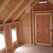 Little Cottage Company - Stratford Schoolhouse Playhouse Kit - Interior Door View