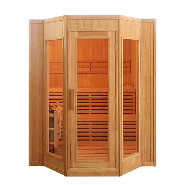 Sunray - Tiburon 4-Person Indoor Traditional Sauna - HL400SN