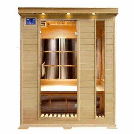 Sunray - Aspen 3-Person Indoor Infrared Sauna - HL300K2