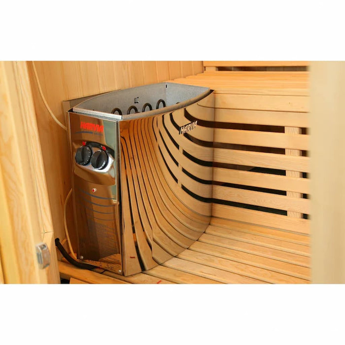 Sunray - HlL200SN 2-Person Baldwin Indoor Traditional Sauna - Harvia Heater