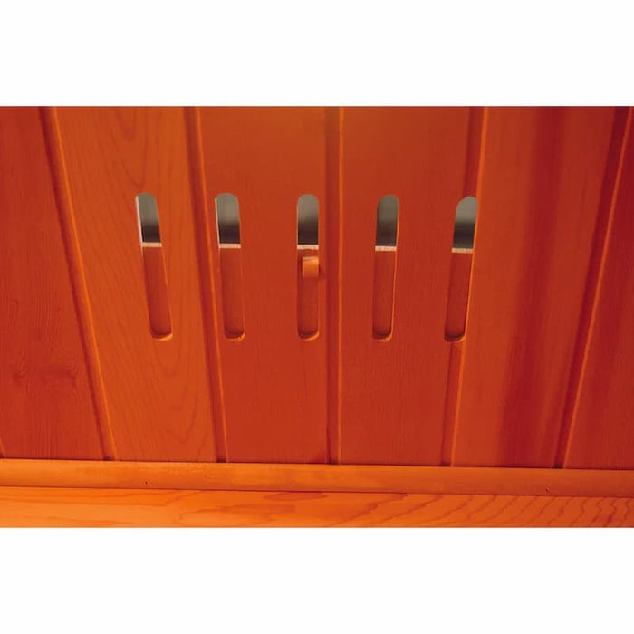 Sunray - Bristol Bay 4-Person Indoor Infrared Corner Sauna - HL400KC - Ventilation System