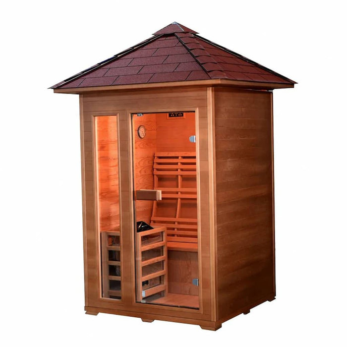 Sunray - Bristow 2-Person Outdoor Traditional Sauna