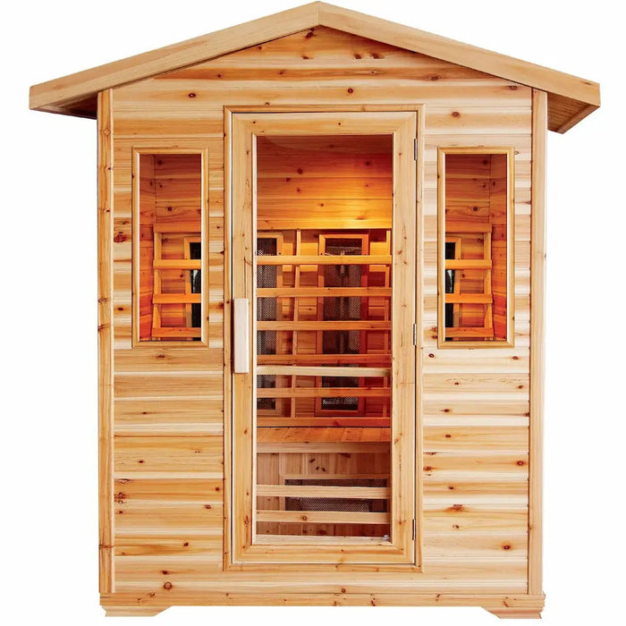 Sunray - HL400D Cayenne 4-Person Outdoor Infrared Sauna