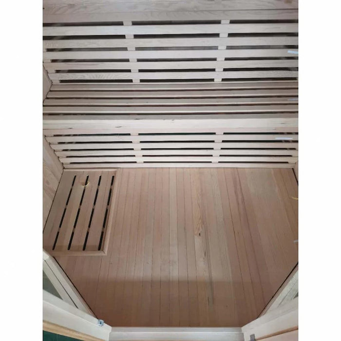 Sunray - Tiburon 4-Person Indoor Traditional Sauna - HL400SN - Floor