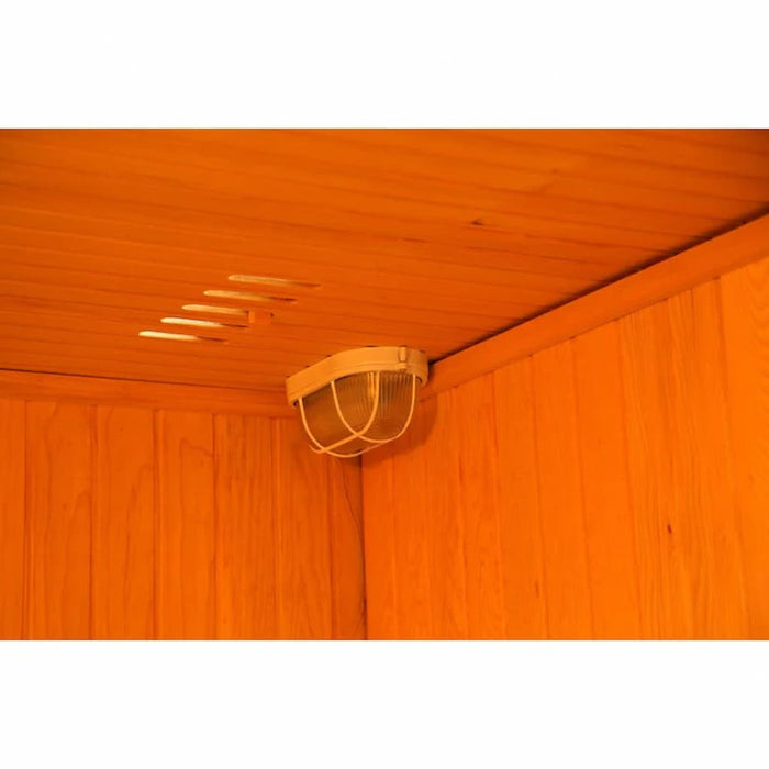 Sunray - Tiburon 4-Person Indoor Traditional Sauna - HL400SN - Lighting