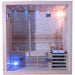 Sunray - Westlake 3-Person Luxury Indoor Traditional Sauna - Front View