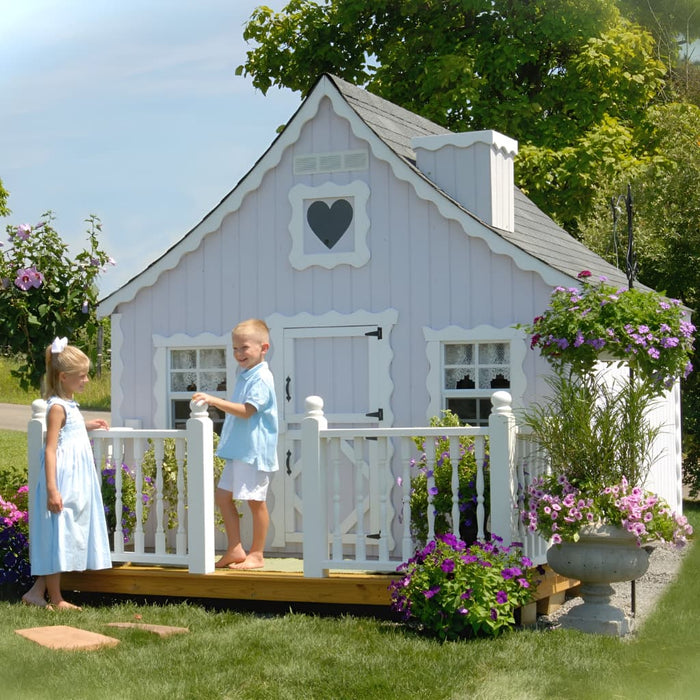 Little Cottage Company - The Gingerbread Cottage Playhouse Kit - Main