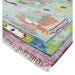 Close-up of a corner and fringe on The Rug Decor TRDCP1036.