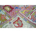 Close-up of the corner pattern on The Rug Decor TRDCP1036.