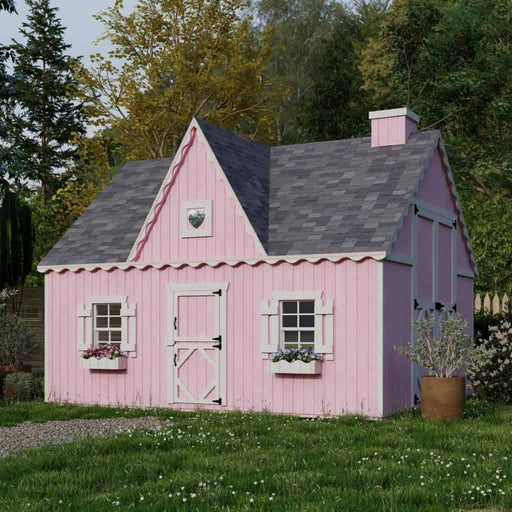 Little Cottage Company - The Victorian Playhouse Kit - View