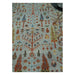 Central field detail of the Tree of Life Oushak rug