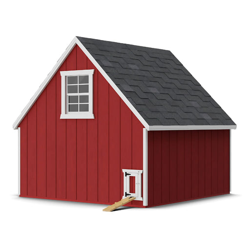 Little Cottage Company - Value A Frame Chicken Coop - Back