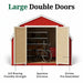 Little Cottage Co. Value Gambrel Barn 4' Sidewalls