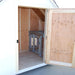 Little Cottage Company - Jr Dog Kennel Panelized Kit - Door Open