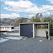 YODOKO - Premium Outdoor Large Metal Shed LMDS - Full View