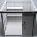 YODOKO - Premium Outdoor Large Metal Shed LMDS - Interior