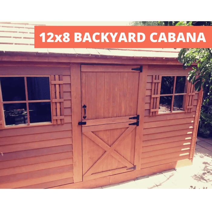 Cedarshed Cabana Backyard & Pool Shed