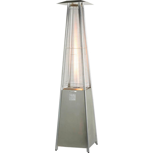 RADtec 89" Tower Flame Patio Heater - Stainless Steel