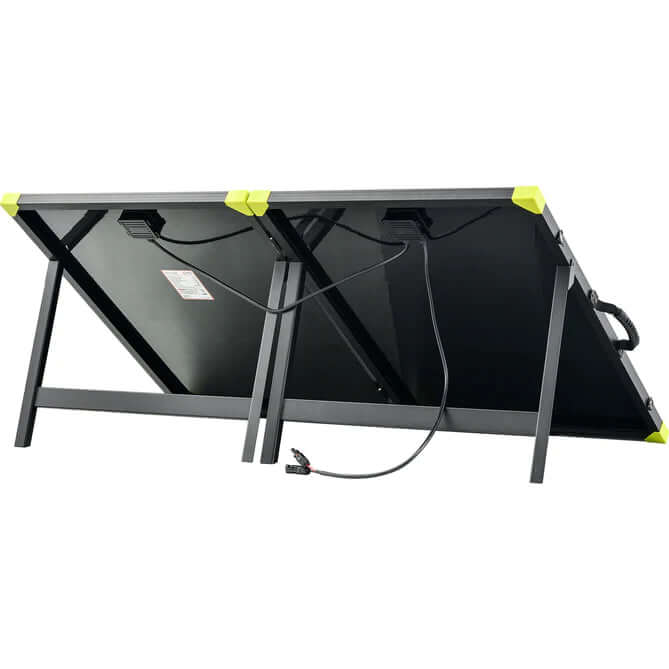 Mega 200 Watt Portable Solar Panel Briefcase - Back View
