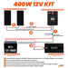 400 Watt Solar Kit 12V 40A MPPT Controller