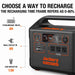 Jackery Explorer 1500 Portable Power Station Way to Charge