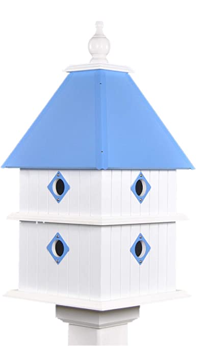 birdstead birdhouses athletic blue plantation bird house
