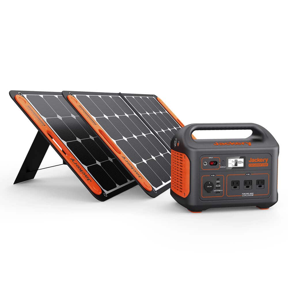 1000W Solar Generator | Jackery Explorer 1000 & SolarSaga