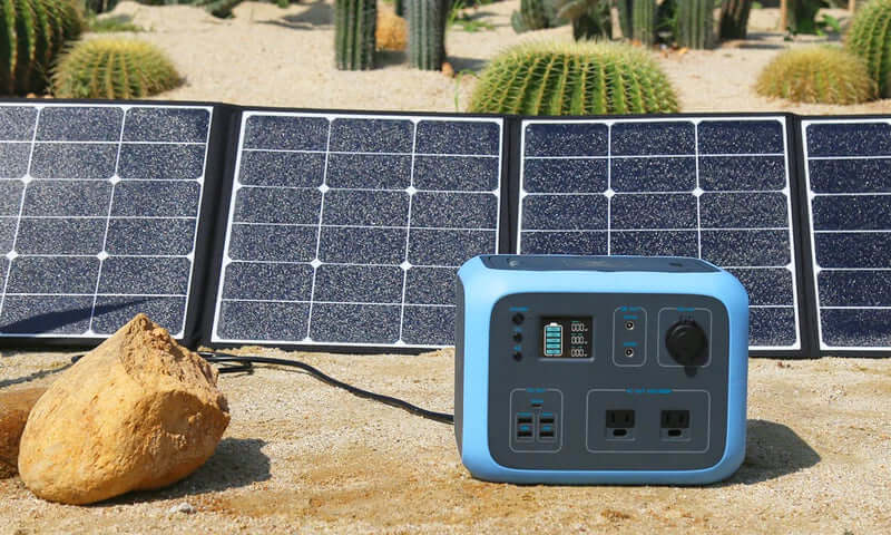 BLUETTI AC50S PORTABLE POWER STATION | 300W 500WH - Full View