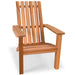 homestead cedarworks adirondack easybac wooden outdoor chair
