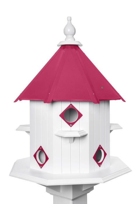 pink birdstead birdhouse castle martin