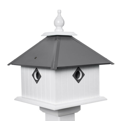 gray birdstead birdhouse jasmine bird house