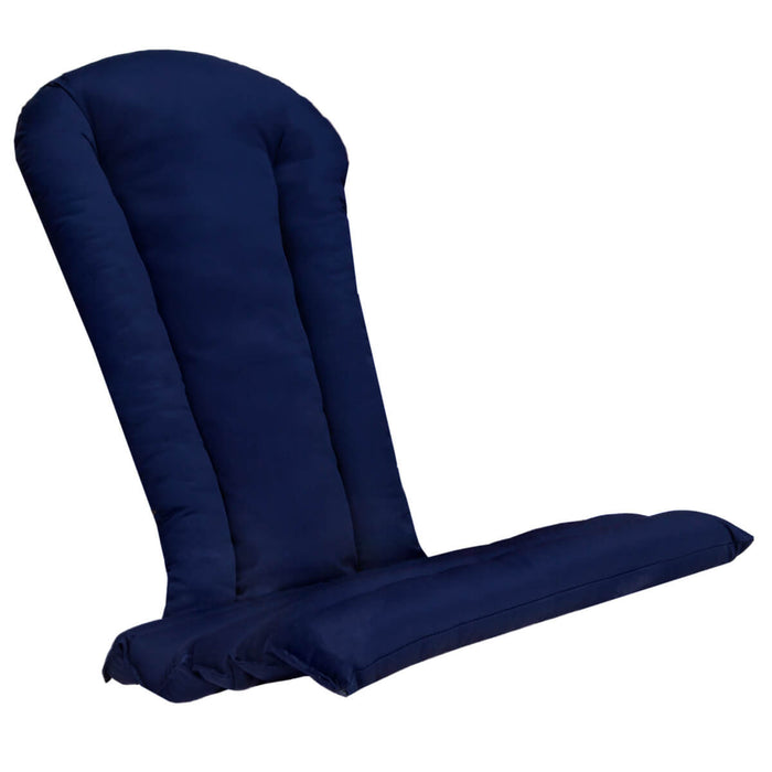 homestead cedarworks adirondack chair cushion  blue